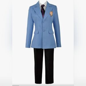 Yejue High School Club School Uniform Cosplay Costume Casual Party Halloween Med